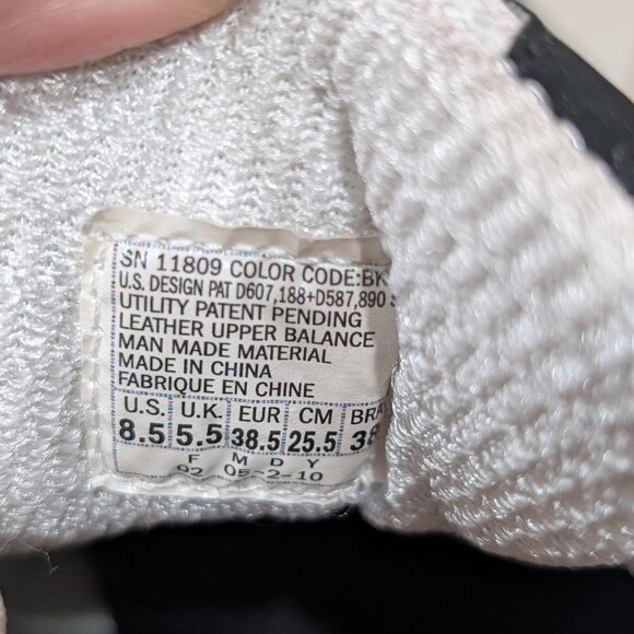 Skechers Black White Shape Ups Sneakers Size 8.5 2010 Y2K Shoes Women's Chunky - Picture 2 of 8